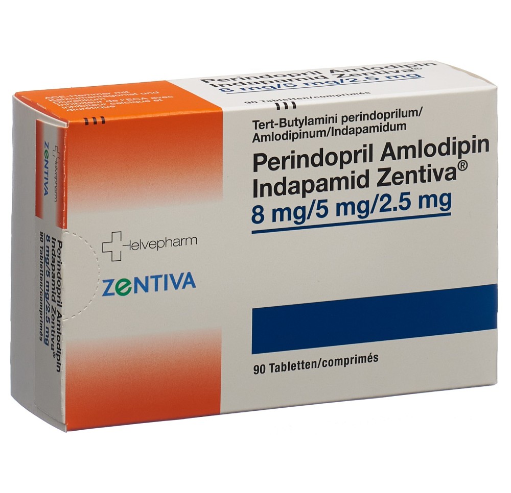 PERINDO AMLO INDAP Zentiva cpr 8/5/2.5mg 90 pce