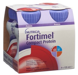 FORTIMEL Compact protéine fruits bois 4 x 125 ml
