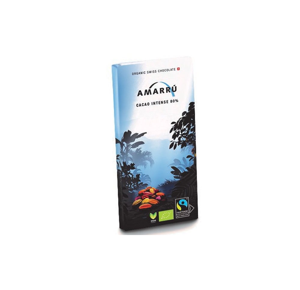 PRONATEC AMARRÚ cacao intense 80 % bio Fairt 100 g