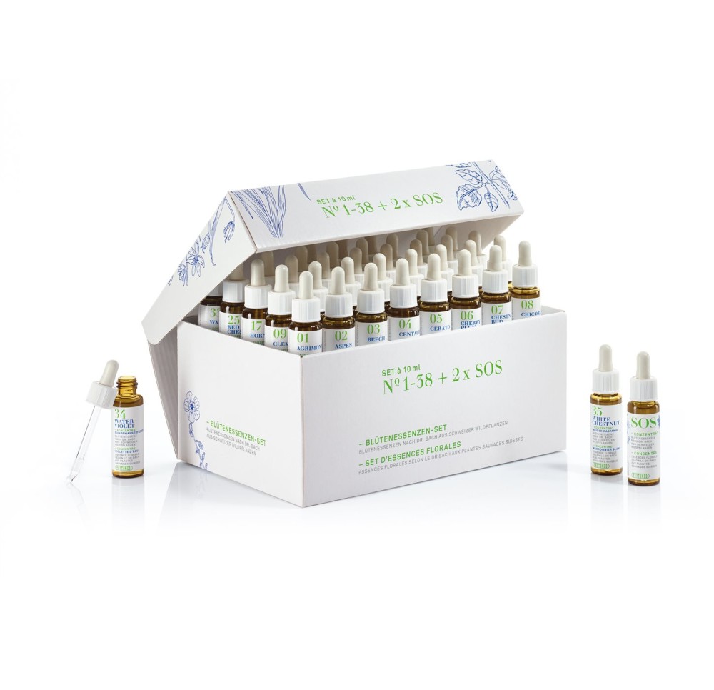 PHYTOMED Ess flor Bach set 1-38 + 2 SOS s alc 10ml