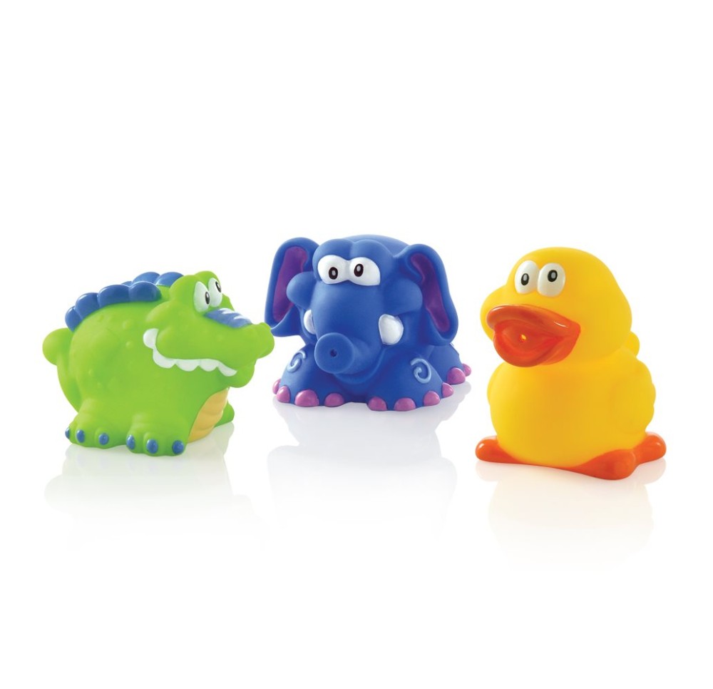 NUBY jouets de bain animaux crocodile canard éléph