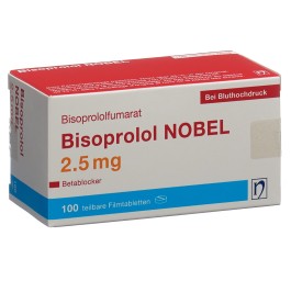 BISOPROLOL NOBEL cpr pell 2.5 mg 100 pce