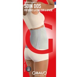GIBAUD CHALEUR Ceinture M 25cm anthracite