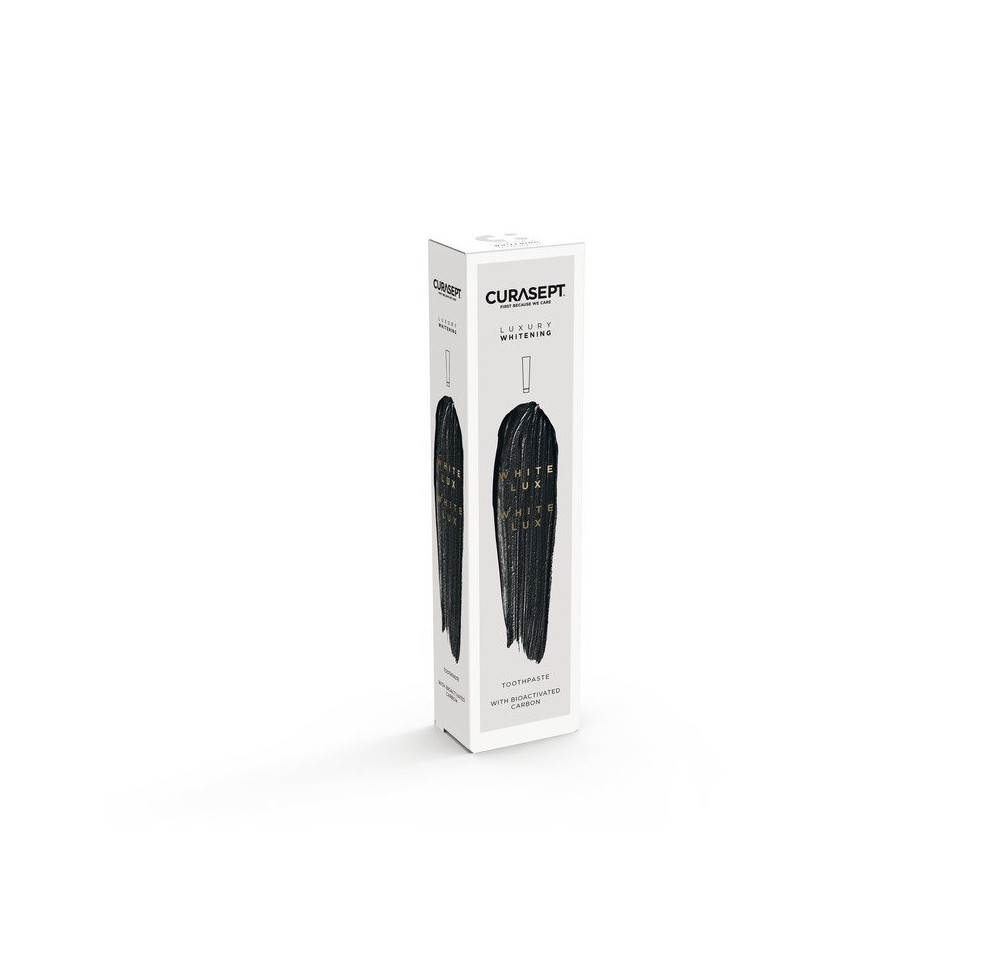 CURASEPT WHITE LUXURY WHITENING TOOTHP 75ML+BRUSH