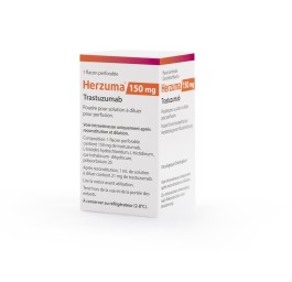 HERZUMA subst sèche 150 mg flac