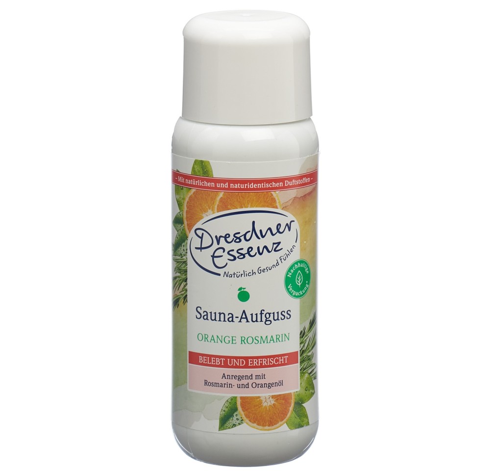 DRESDNER Sauna Aufguss Orange Rosmarin fl 250 ml