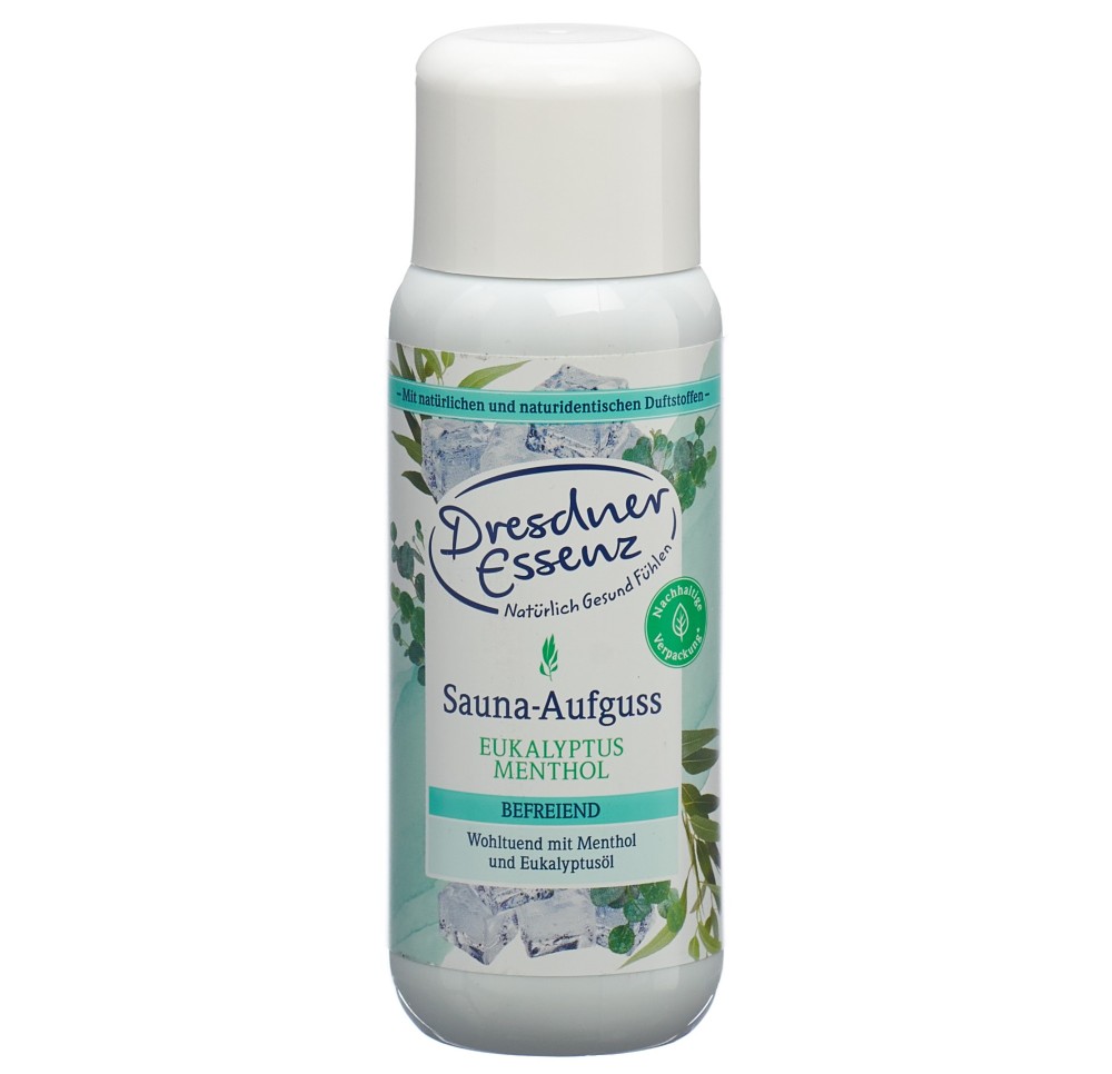 DRESDNER Sauna Aufguss Eucalyptus Menthol 250 ml