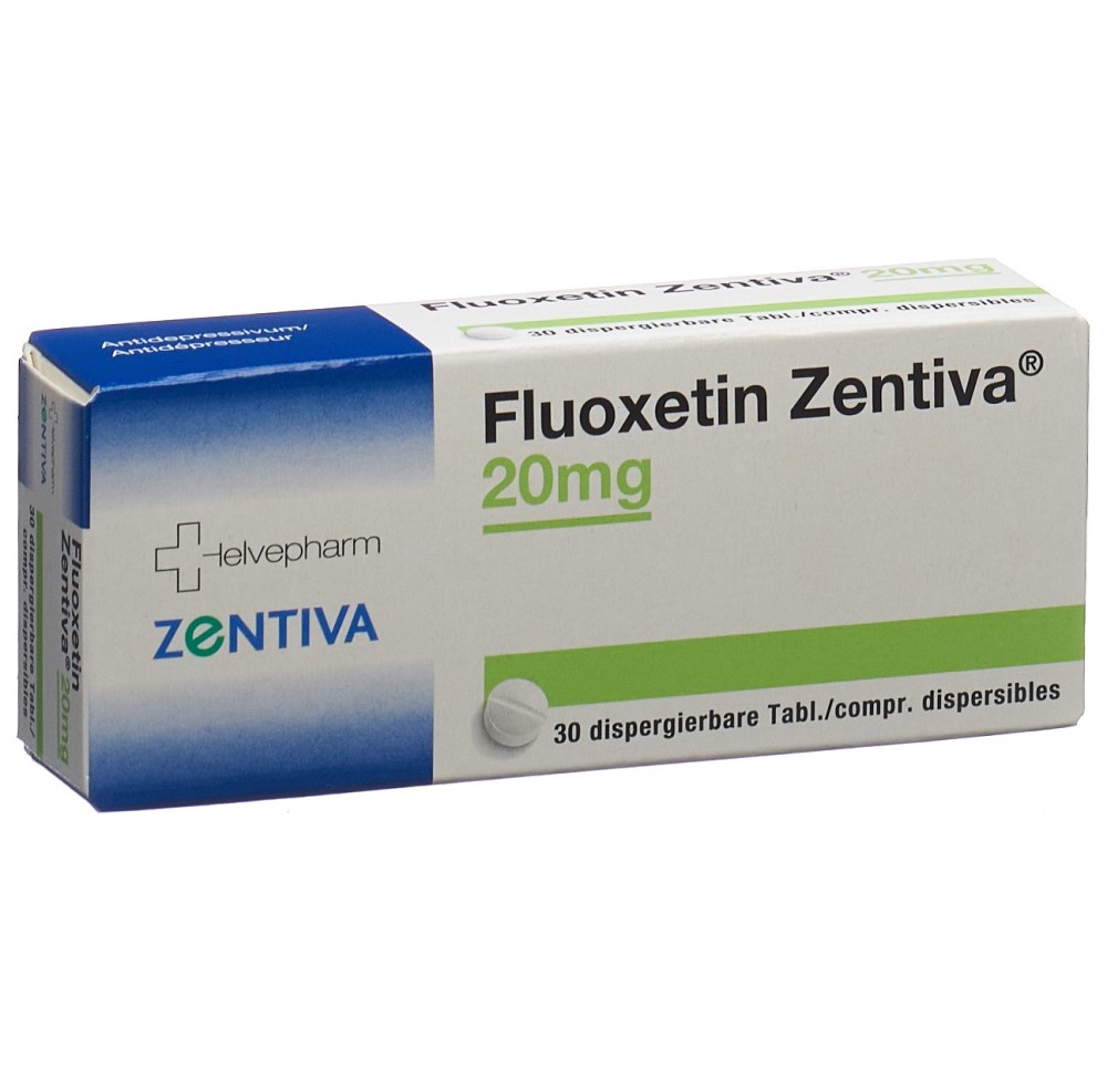 FLUOXETIN Zentiva cpr disp 20 mg 30 pce