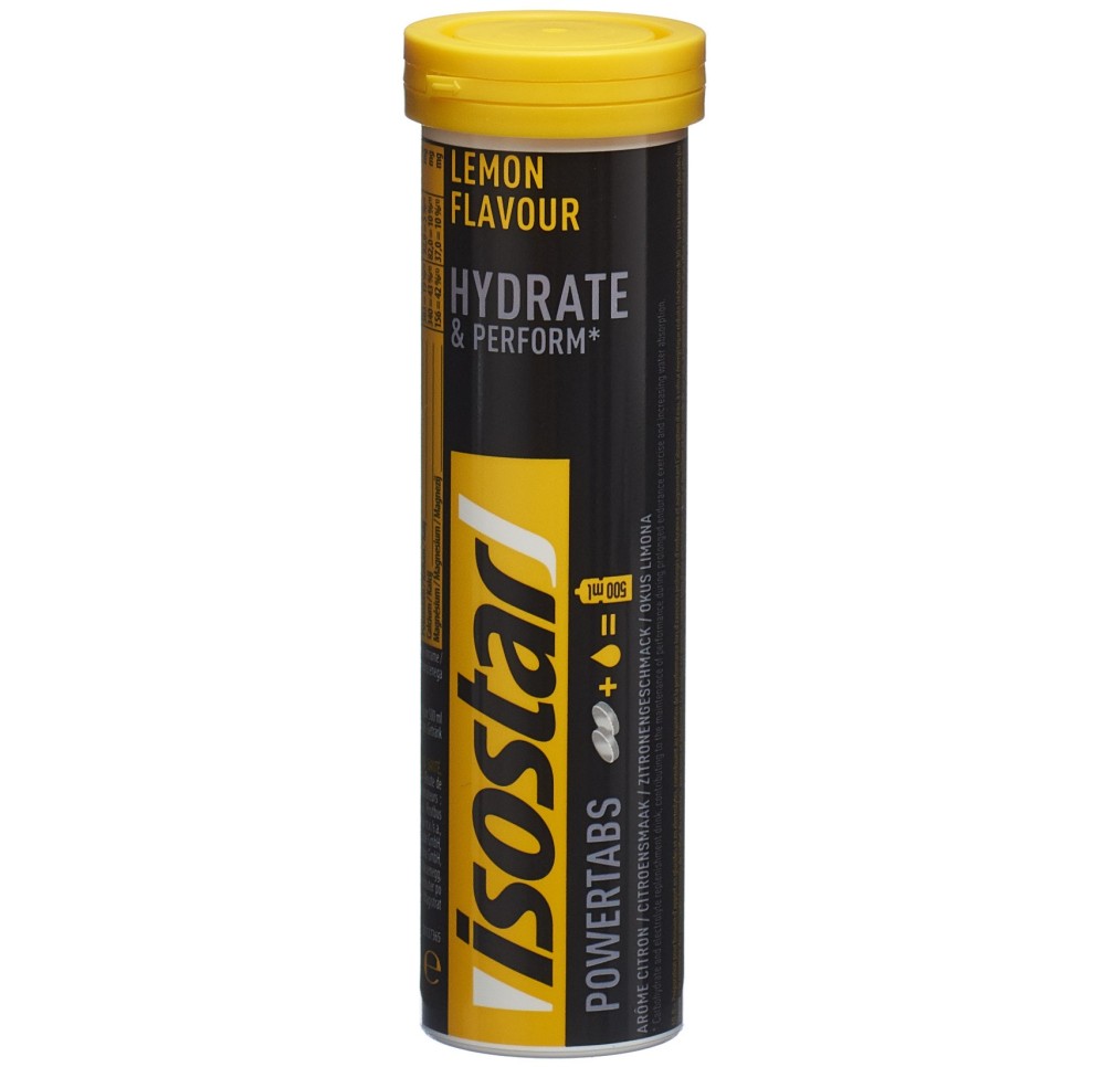 ISOSTAR Power Tabs cpr eff citron 10 pce