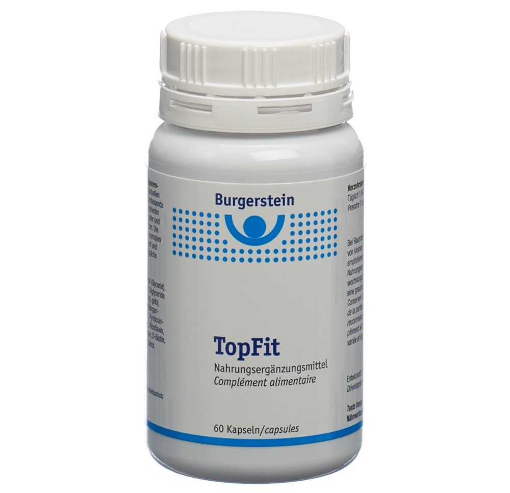 BURGERSTEIN TopFit caps bte 60 pce