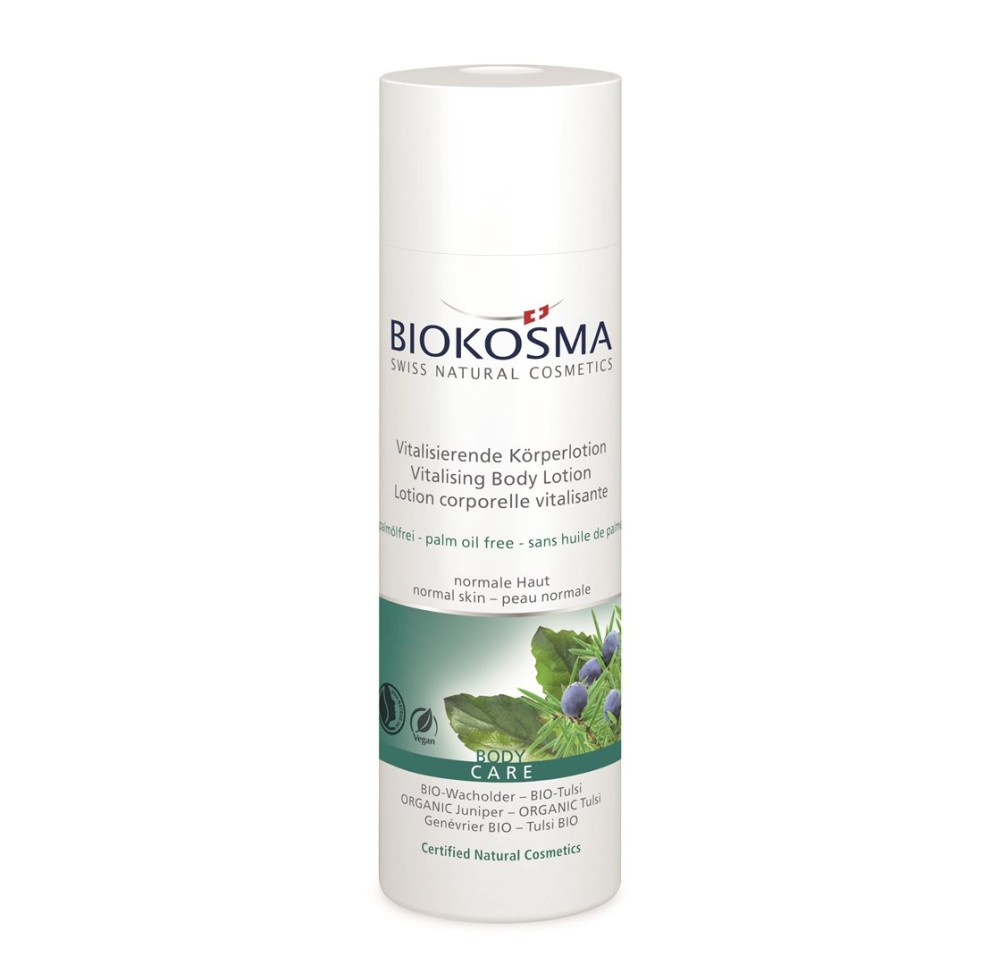 BIOKOSMA Lotion corporelle Genévr Tulsi BIO 200 ml