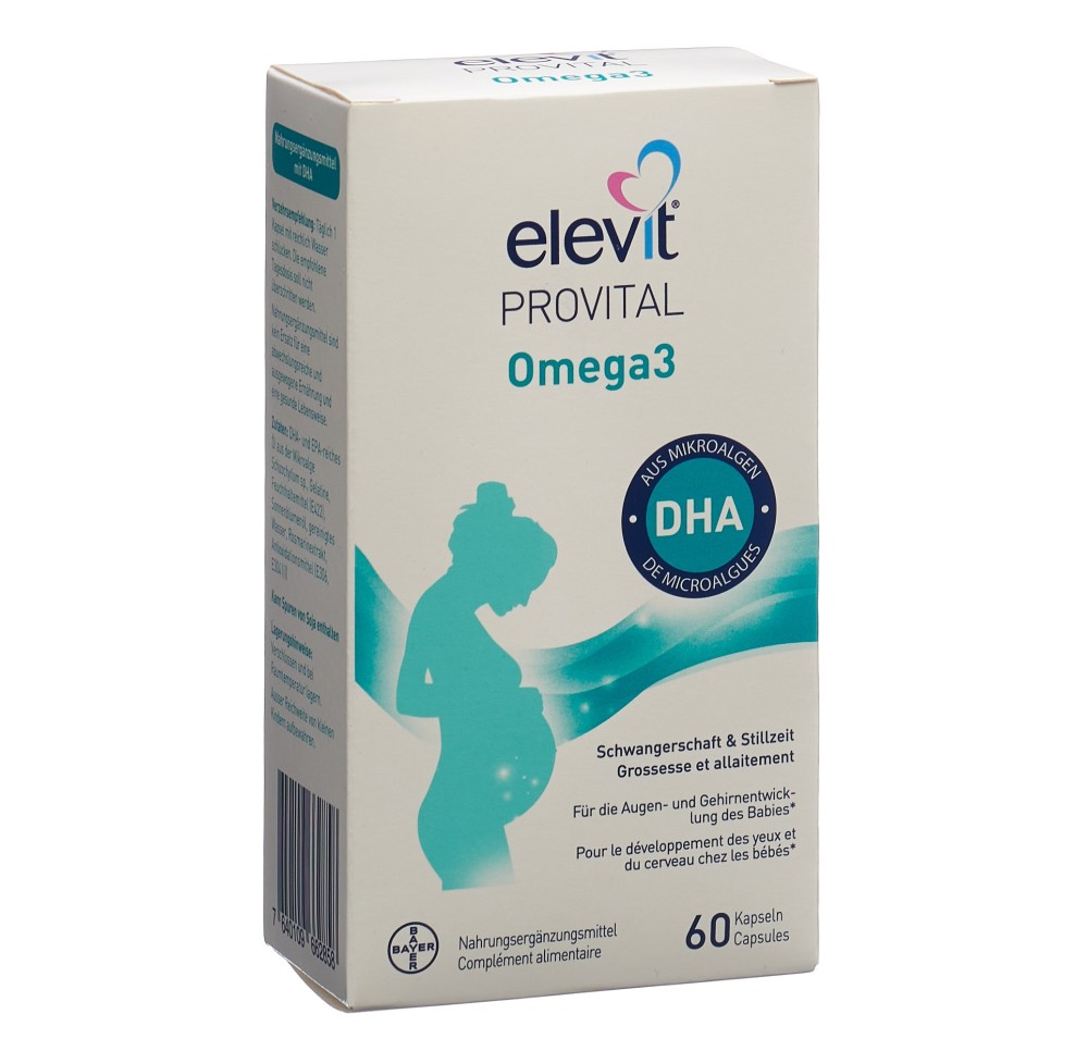 ELEVIT PROVITAL oméga3 caps 60 pce