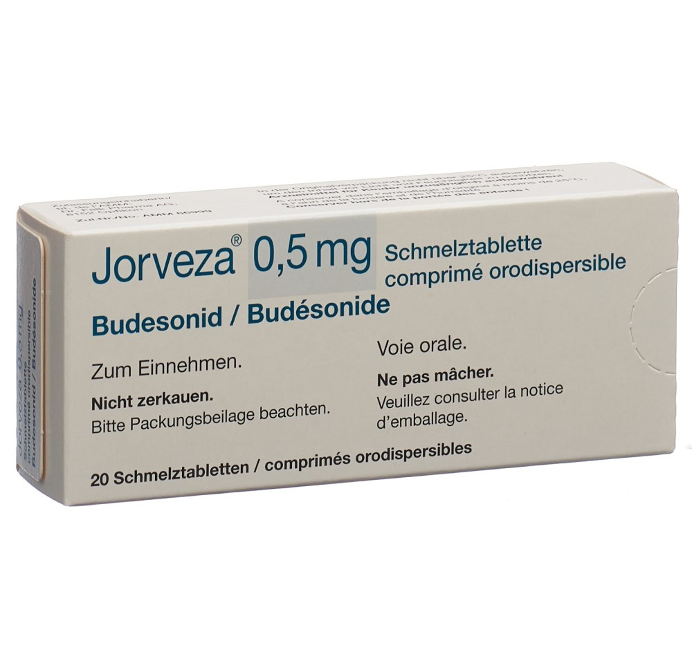 JORVEZA cpr orodisp 0.5 mg 20 pce