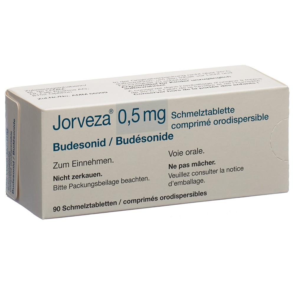 JORVEZA cpr orodisp 0.5 mg 90 pce
