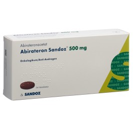 ABIRATERONE Sandoz cpr pell 500 mg 56 pce