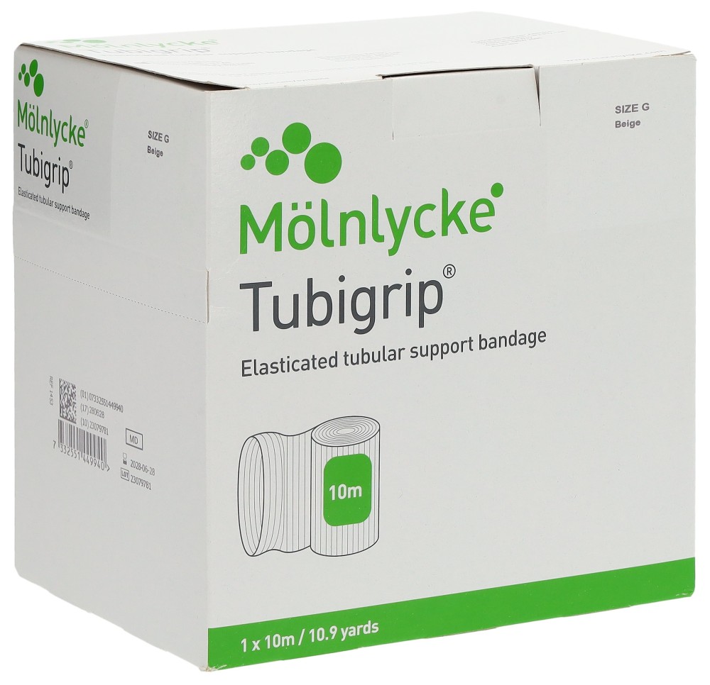 TUBIGRIP bandage tubulaire G 10mx12cm beige