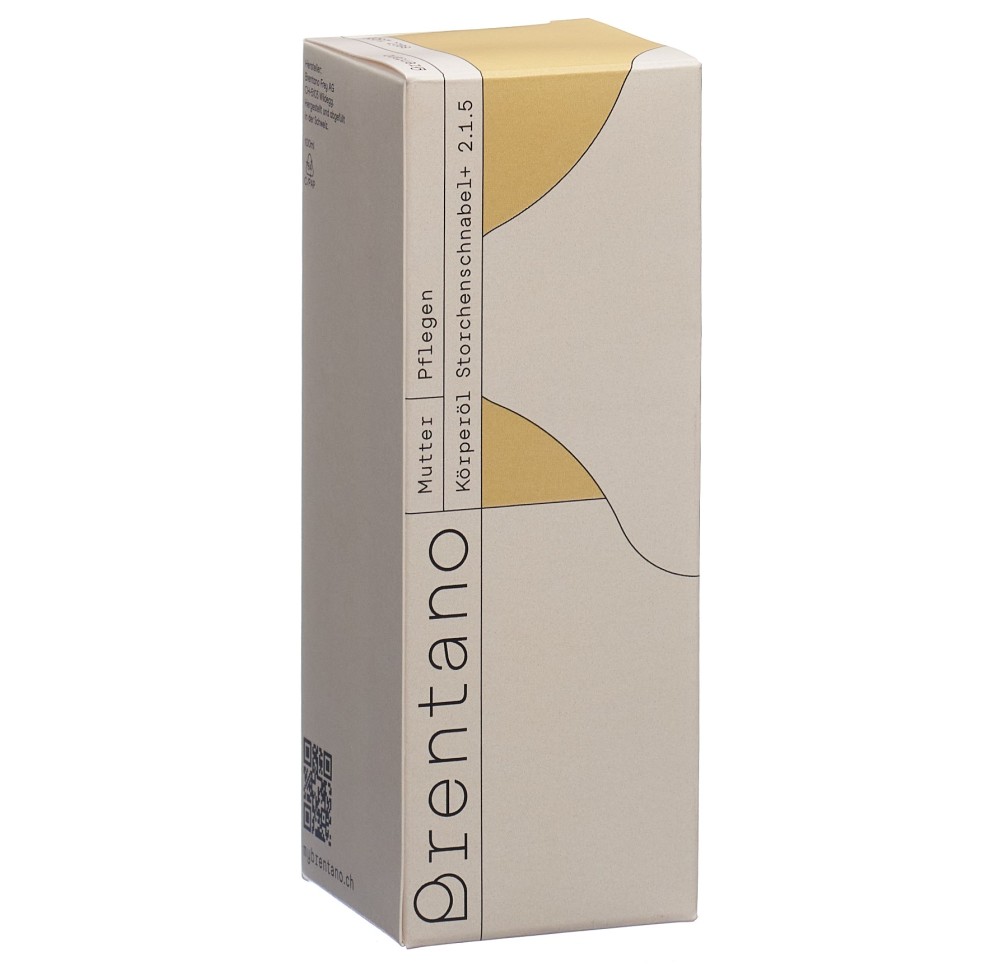 BRENTANO Körperöl Storchenschnabel+ fl pip 100 ml