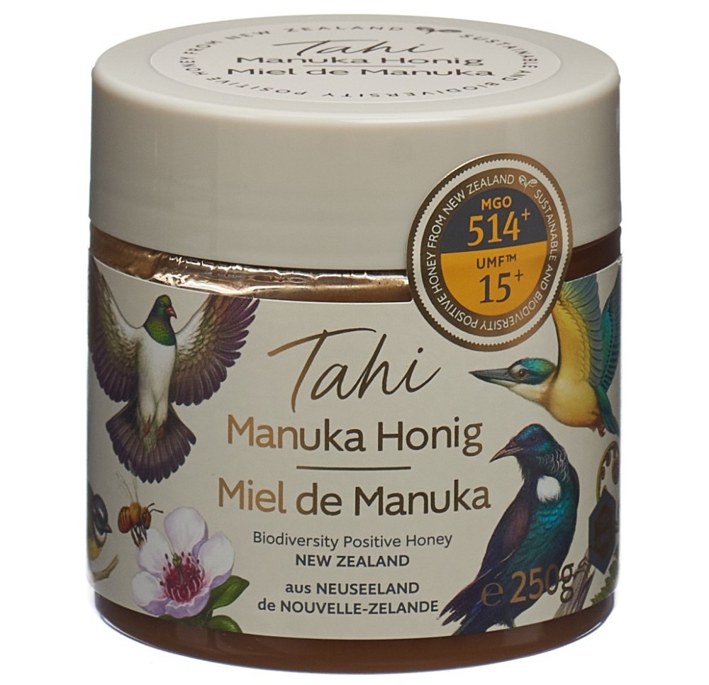 TAHI miel Manuka UMF 15+ MGO 514+ a/f pot 250 g