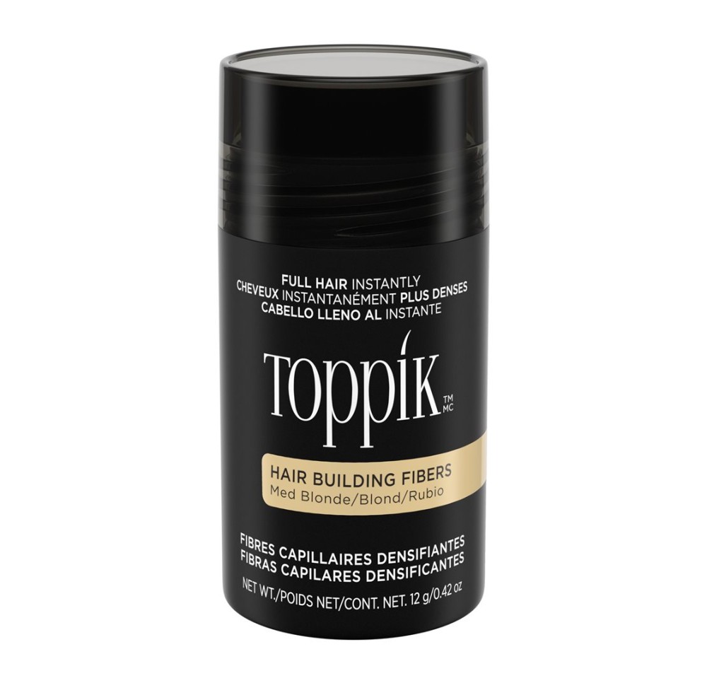 TOPPIK fibres capillaires medium blonde bte 12 g