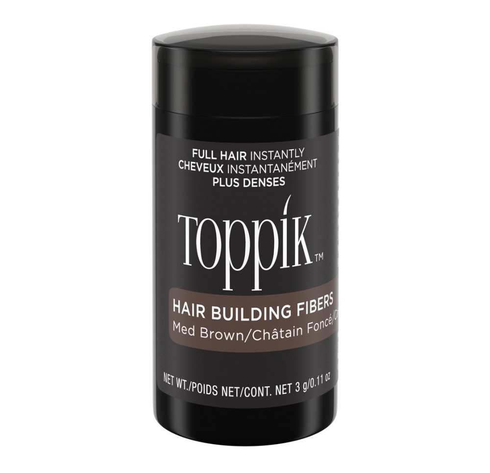 TOPPIK fibres capillaires medium brown bte 12 g
