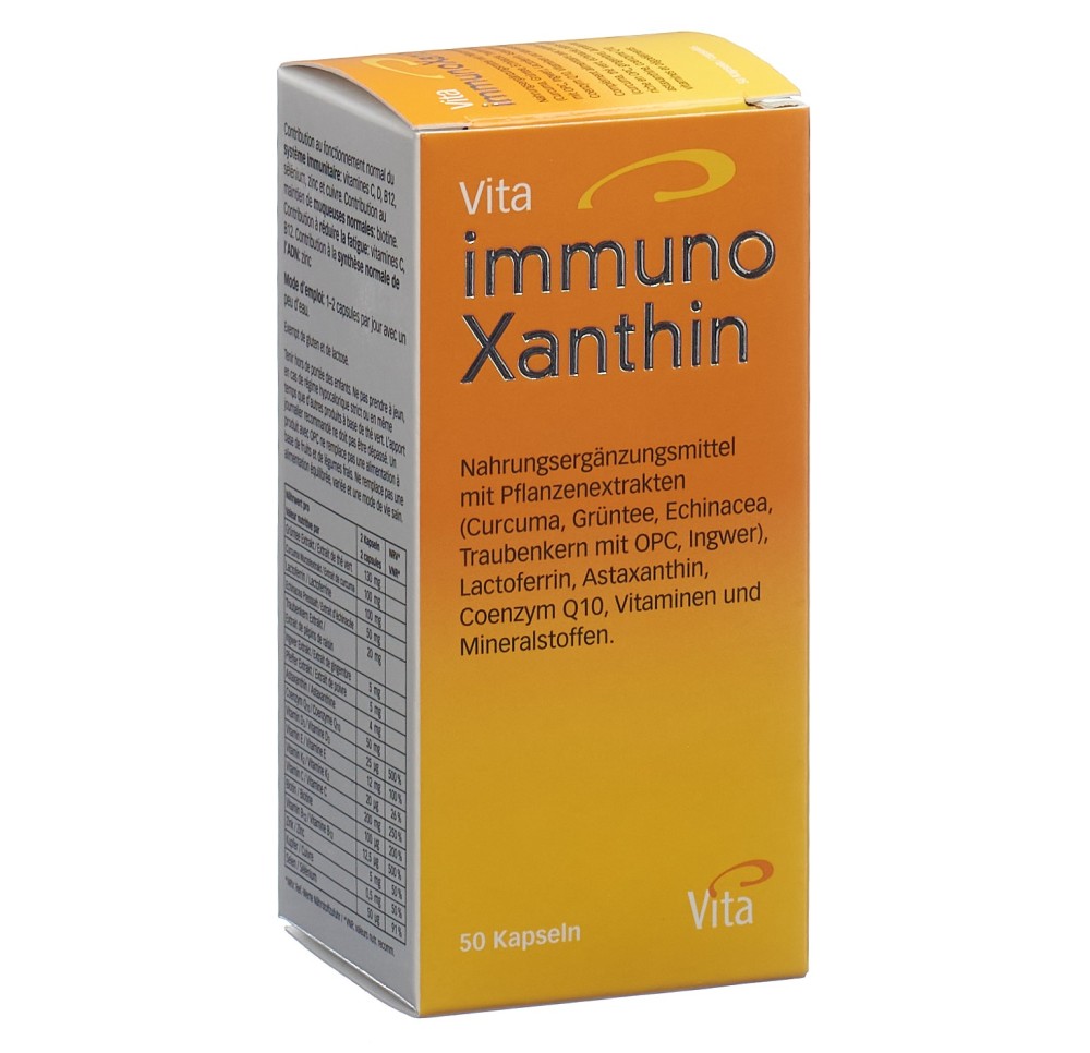 VITA IMMUNOXANTHIN caps bte 50 pce