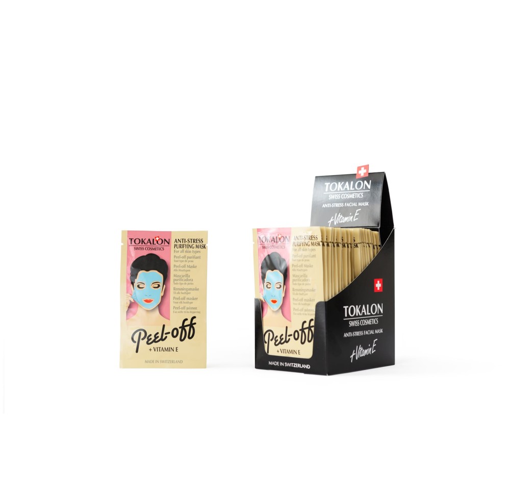 TOKALON masque pell off présentoir 24x15ml
