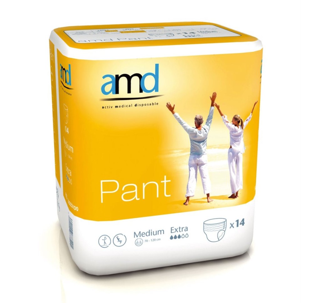 AMD Pants Extra 1400ml 70-120cm M 14 pce
