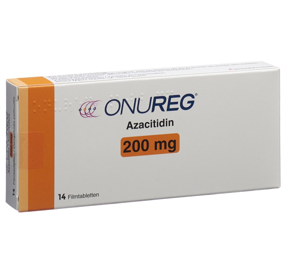 ONUREG cpr pell 200 mg 14 pce
