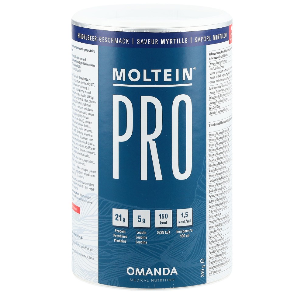 MOLTEIN PRO 1.5 myrtille bte 340 g