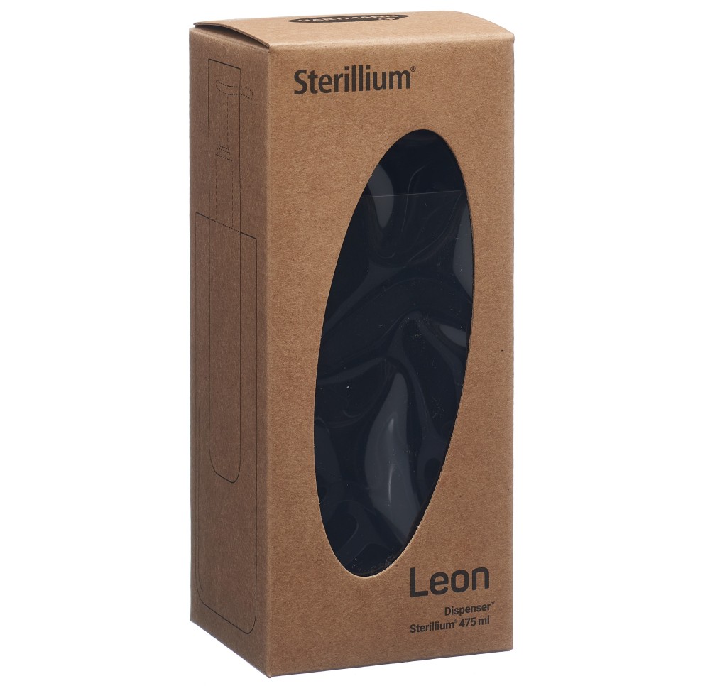 STERILLIUM Dispenser 475ml LEON black