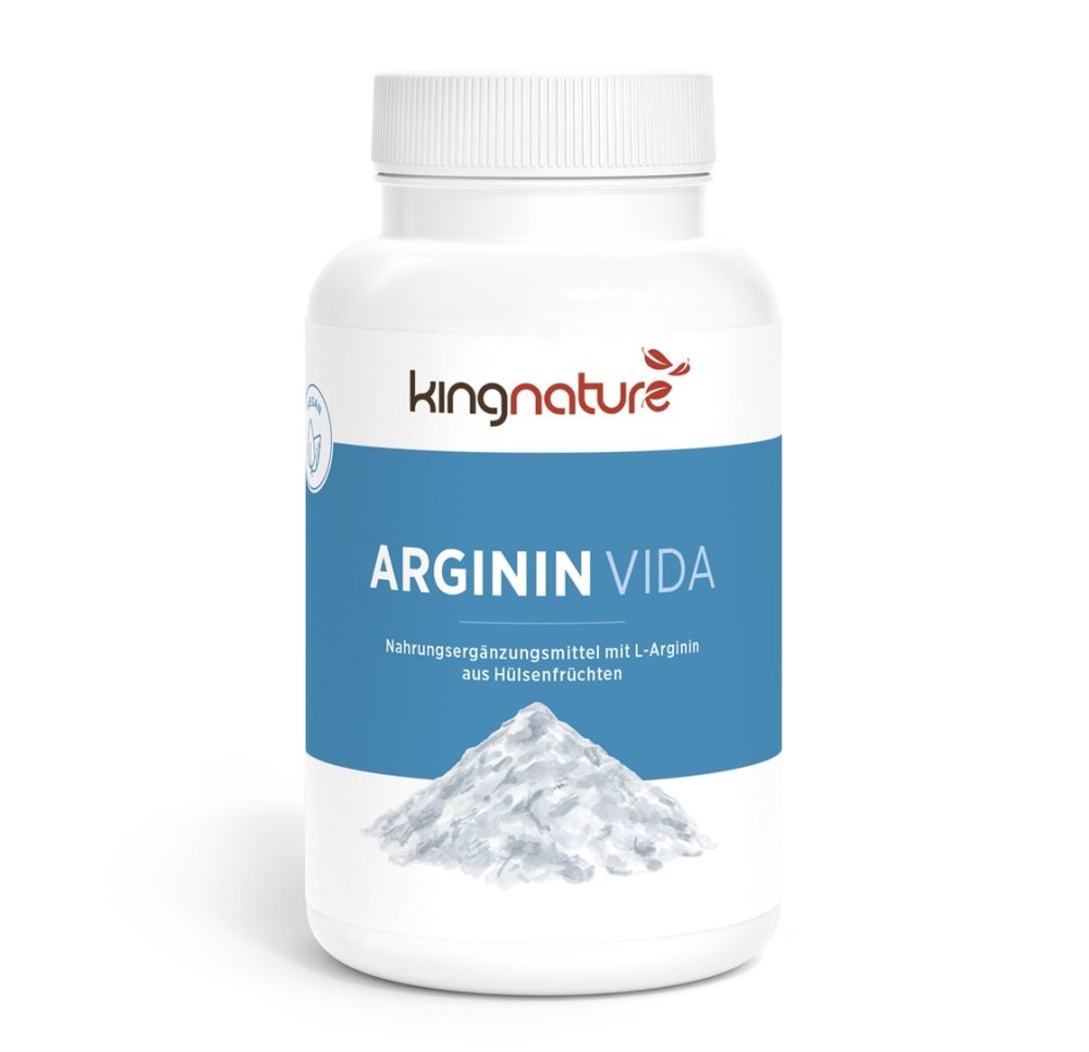 KINGNATURE Arginin Vida caps 2250 mg bte 120 pce
