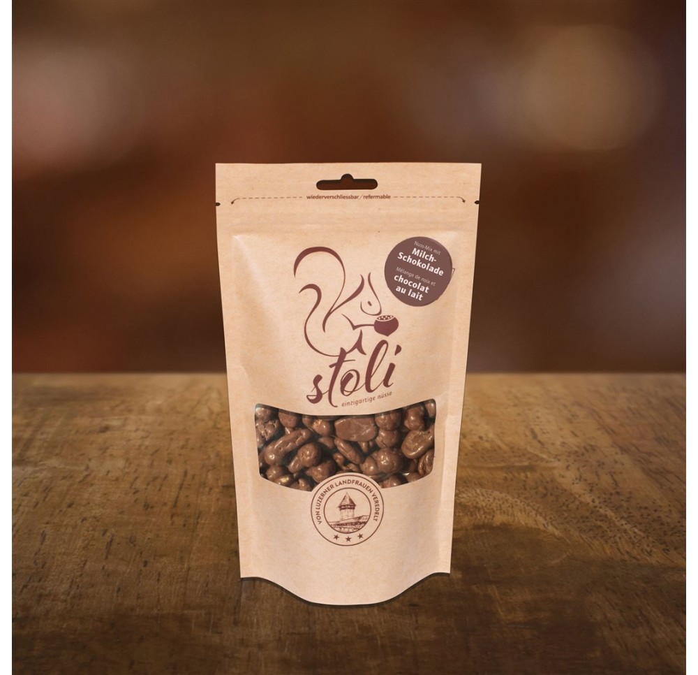 STOLI mélange de noix chocolat au lait 175 g