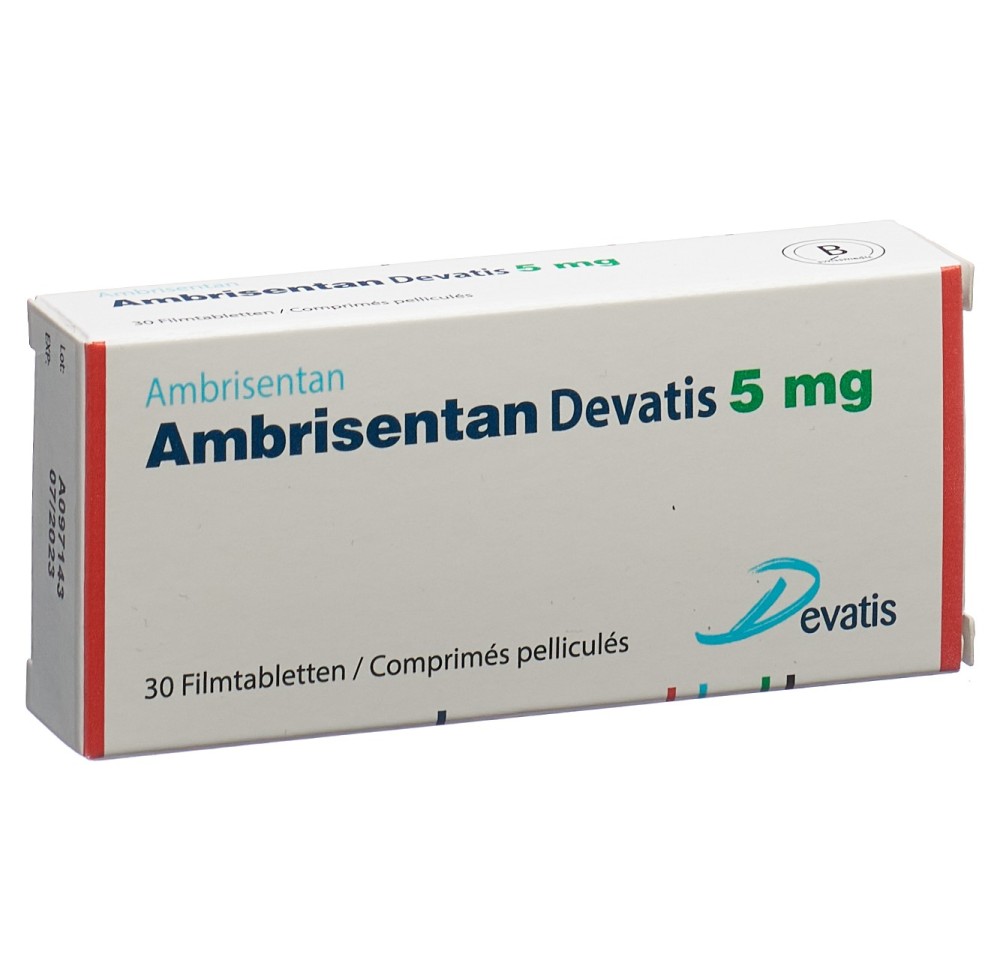 AMBRISENTAN Devatis cpr pell 5 mg 30 pce