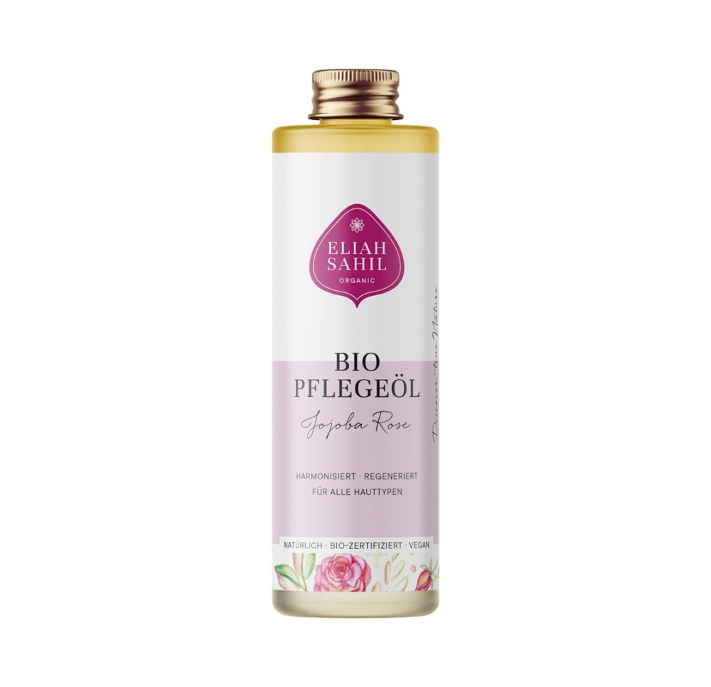 ELIAH SAHIL Huile soin jojoba & rose 100 ml