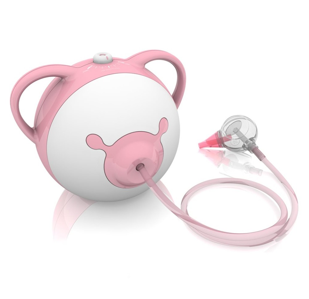 NOSIBOO Pro aspirateur nasal électrique rose box