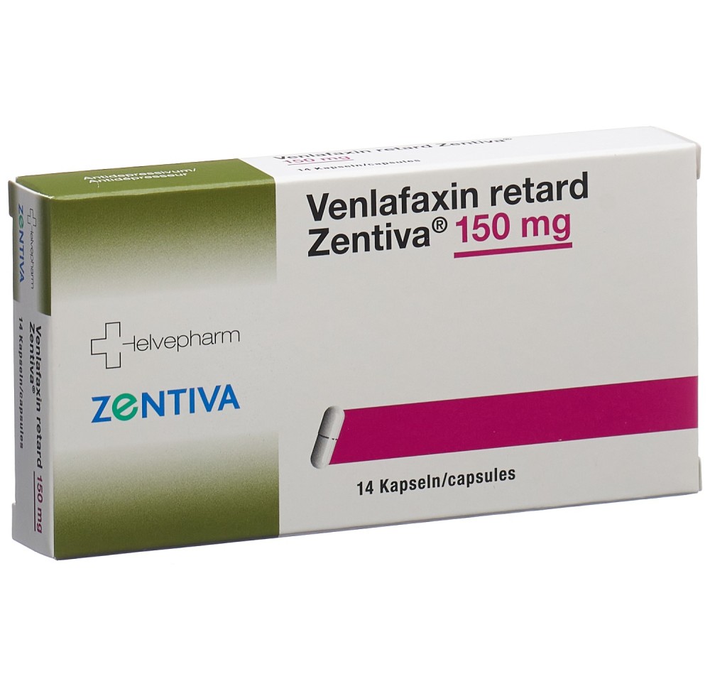 VENLAFAXIN ret Zentiva caps ret 150 mg 14 pce