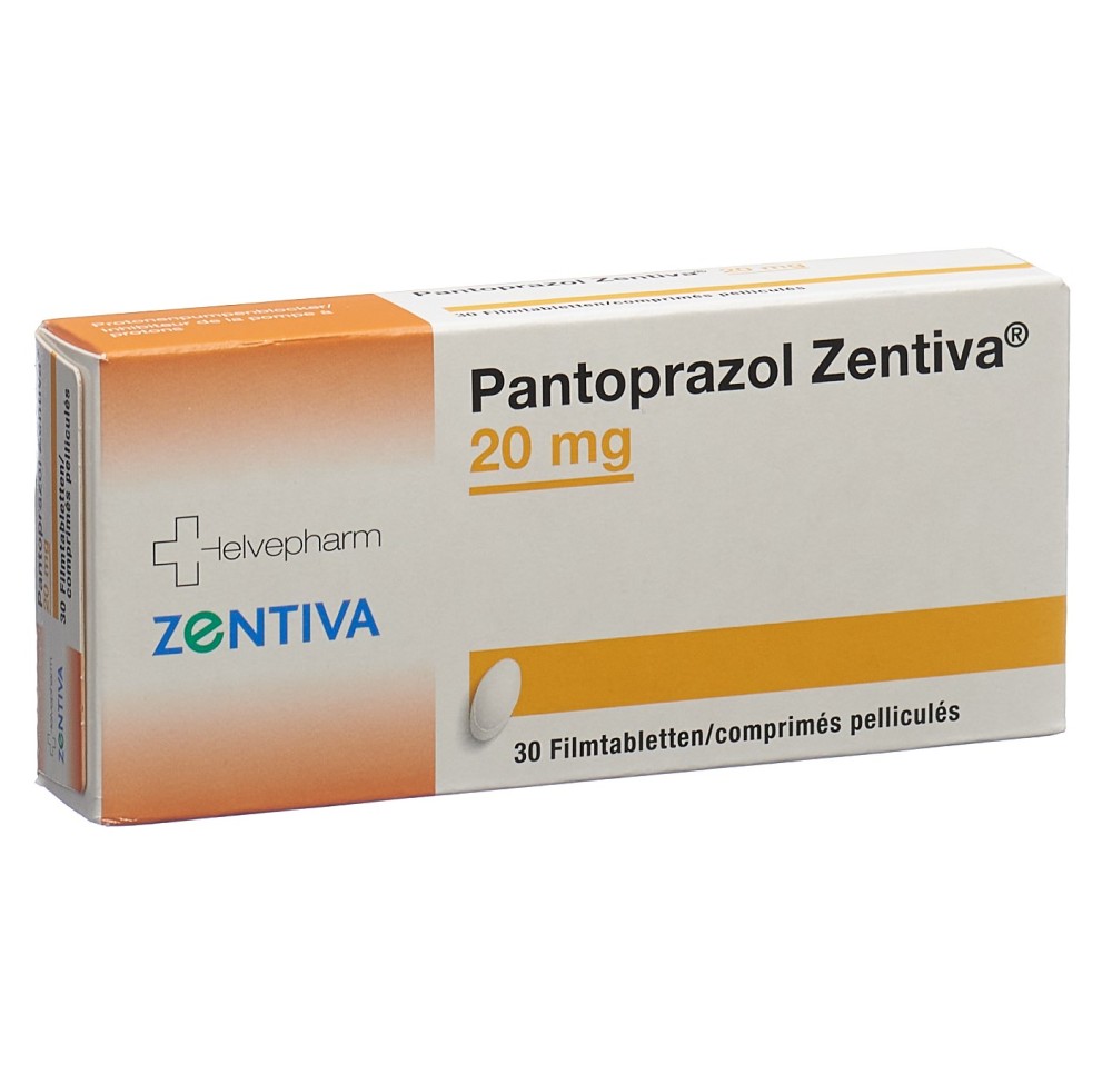 PANTOPRAZOL Zentiva cpr pell 20 mg 30 pce