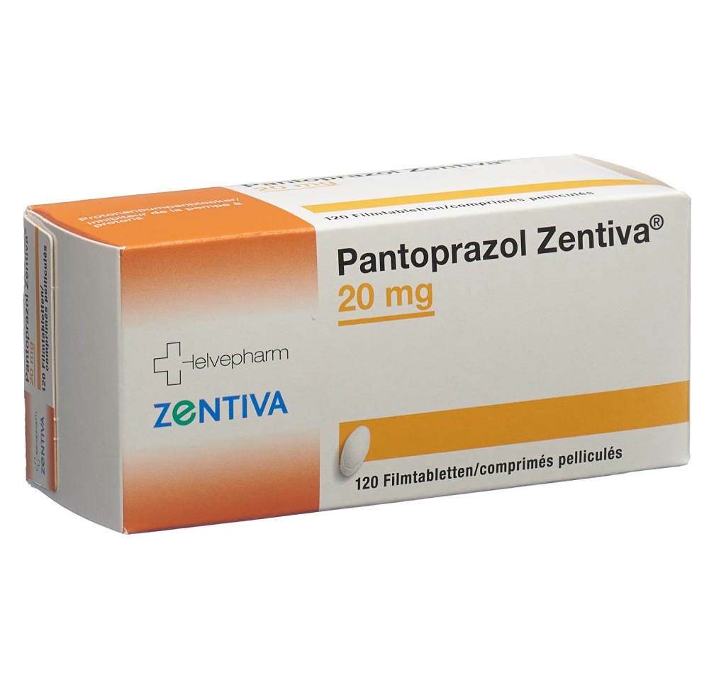 PANTOPRAZOL Zentiva cpr pell 20 mg 120 pce