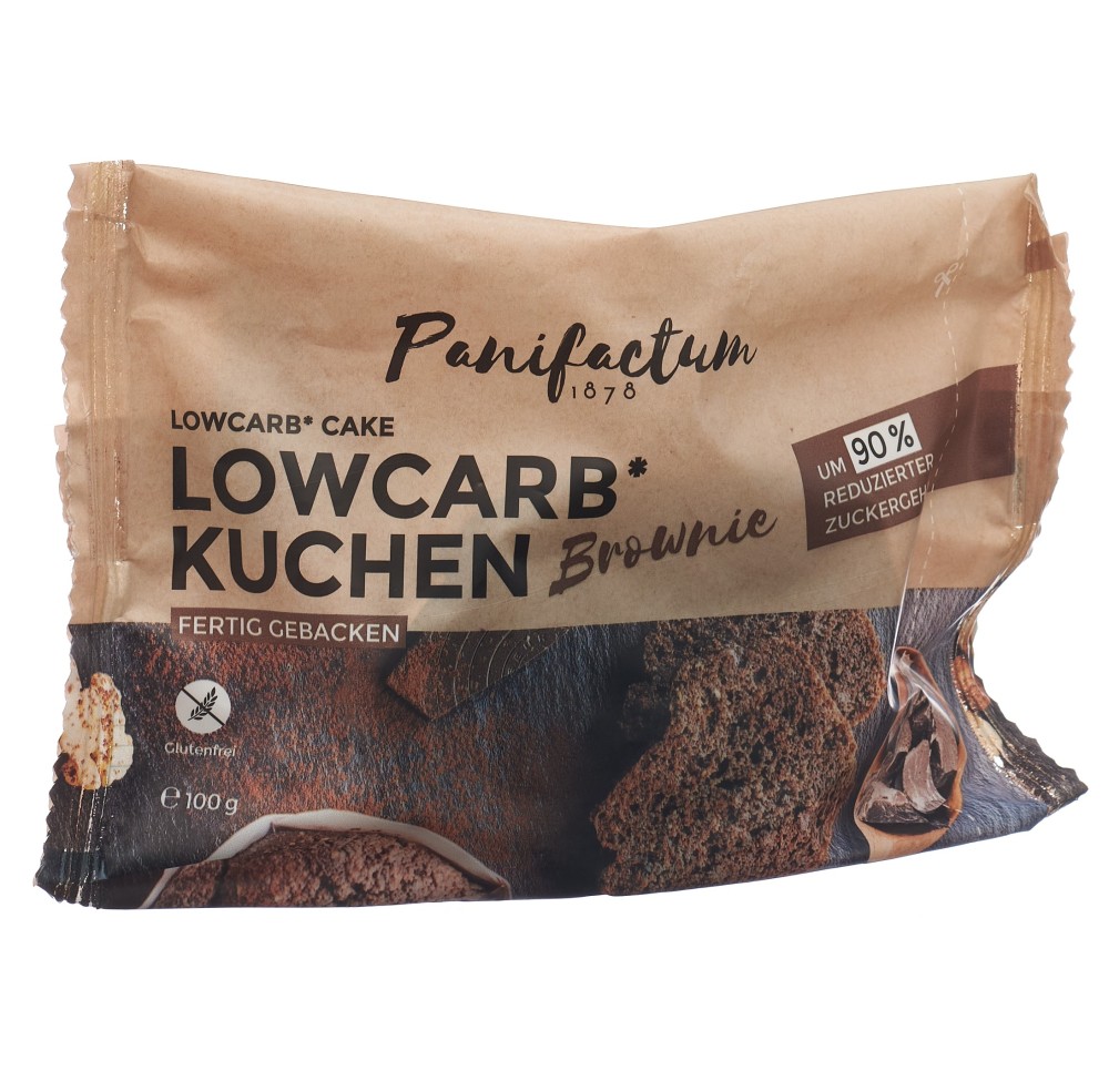 PANIFACTUM Lowcarb gâteaux brownie s glu 100 g