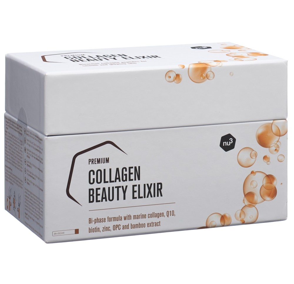 NU3 Premium Collagen Beauty Elixir 28 x 22.5 ml