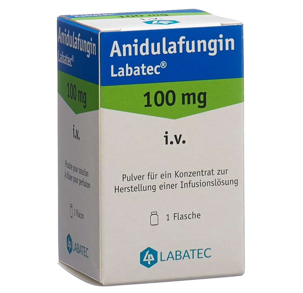 ANIDULAFUNGIN Labatec subst sèche 100 mg flac