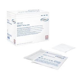 MAIMED compresse cellulose 10x10cm stér 100 pce