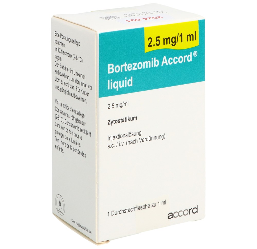 BORTEZOMIB Accord liquid sol inj 2.5 mg/ml