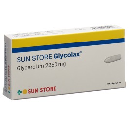 SUN STORE Glycolax supp 18 pce