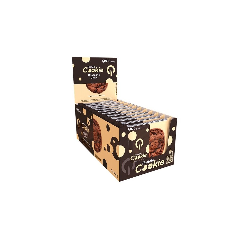 QNT Protein Cookie Chocolate Chips 12 x 60 g
