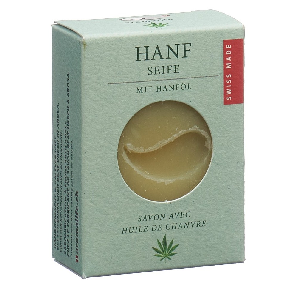 AROMALIFE savon de chanvre 90 g