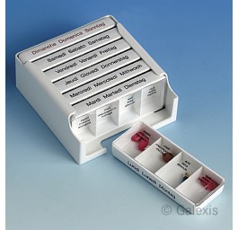MEDI-7 semainier blanc all/fr/it