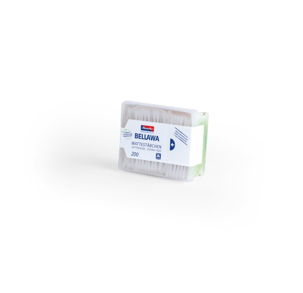 BELLAWA coton-tiges boîte déco 200 pce