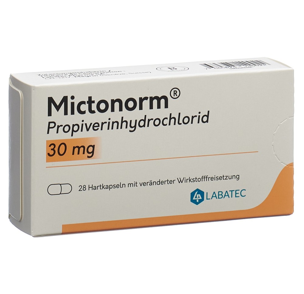 MICTONORM caps ret 30 mg 28 pce