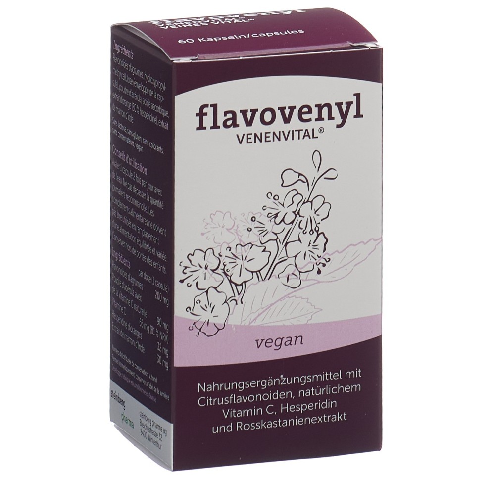 FLAVOVENYL VEINES VITAL caps fl 60 pce